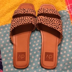 dv by Dolce Vita leopard slides